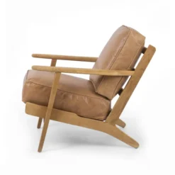 Four Hands FURNITURE Brandon Leather Lounge Chair