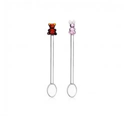NEW ARRIVAL Ichendorf Animal Farm Set Of 2 Spoons, Bunny & Bear