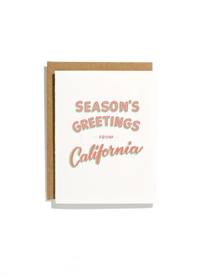 Iron Curtain Press NEW ARRIVAL California Season's Greetings Card 1 Iron Curtain Press NEW ARRIVAL California Season's Greetings Card