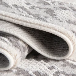 Unique Loom Wanda Rectangle Rug, White