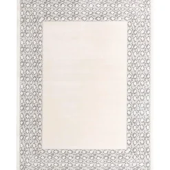 Unique Loom Wanda Rectangle Rug, White