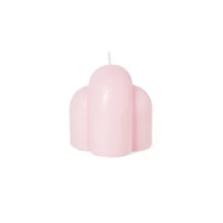 Octaevo DECOR Templo Candle Sculpture, Pale Rose
