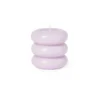 Octaevo DECOR Templo Candle Sculpture, Pale Lilac