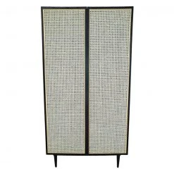 LH Imports Caroline Bookcase With Full Doors