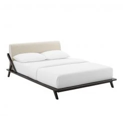 Modway Luna Cappucino Bed FURNITURE