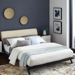 Modway Luna Cappucino Bed FURNITURE