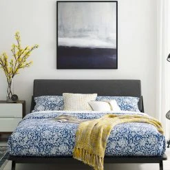 Modway Luna Cappucino Bed FURNITURE