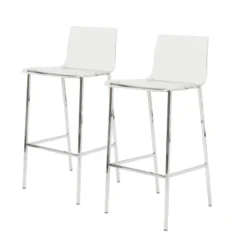 Euro Style FURNITURE Casie Bar Stool (set Of 2)
