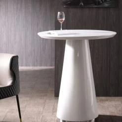 VIG FURNITURE Eunice High Gloss Bar Table