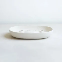 The Floral Society DECOR Ceramic Flower Frog Bowl & Taper Holder