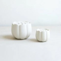 The Floral Society Ceramic Flower Frog Vase BESTSELLER