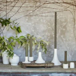 The Floral Society DECOR Ceramic Grand Taper Holder