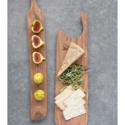 Creative Co-op Acacia Wood Cheese/Cutting Board 20" KITCHEN 5 Creative Co-op Acacia Wood Cheese/Cutting Board 20