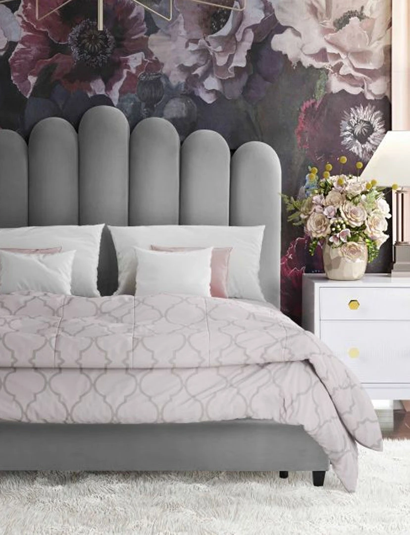 Tov Chloe Bed, Grey 2 Tov Chloe Bed, Grey