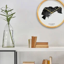 Cloudnola DECOR City Map Clock