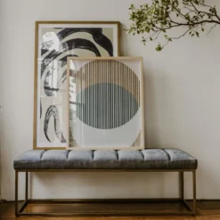 Moe's Clarity Abstract Ink Print Wall Decor