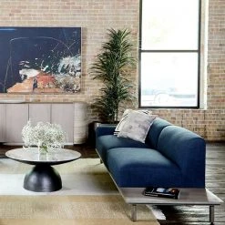 Four Hands Clarkson Sofa W/ Table LAF