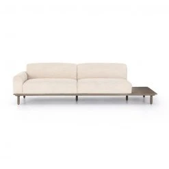 Four Hands Clarkson Sofa W/ Table LAF