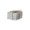 Bloomingville 4" Square Marble Coasters (Set Of 4)
