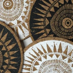 The Rise And Fall KITCHEN Mandala Coaster Set