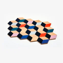 Areaware Table Tiles, Modern Multi