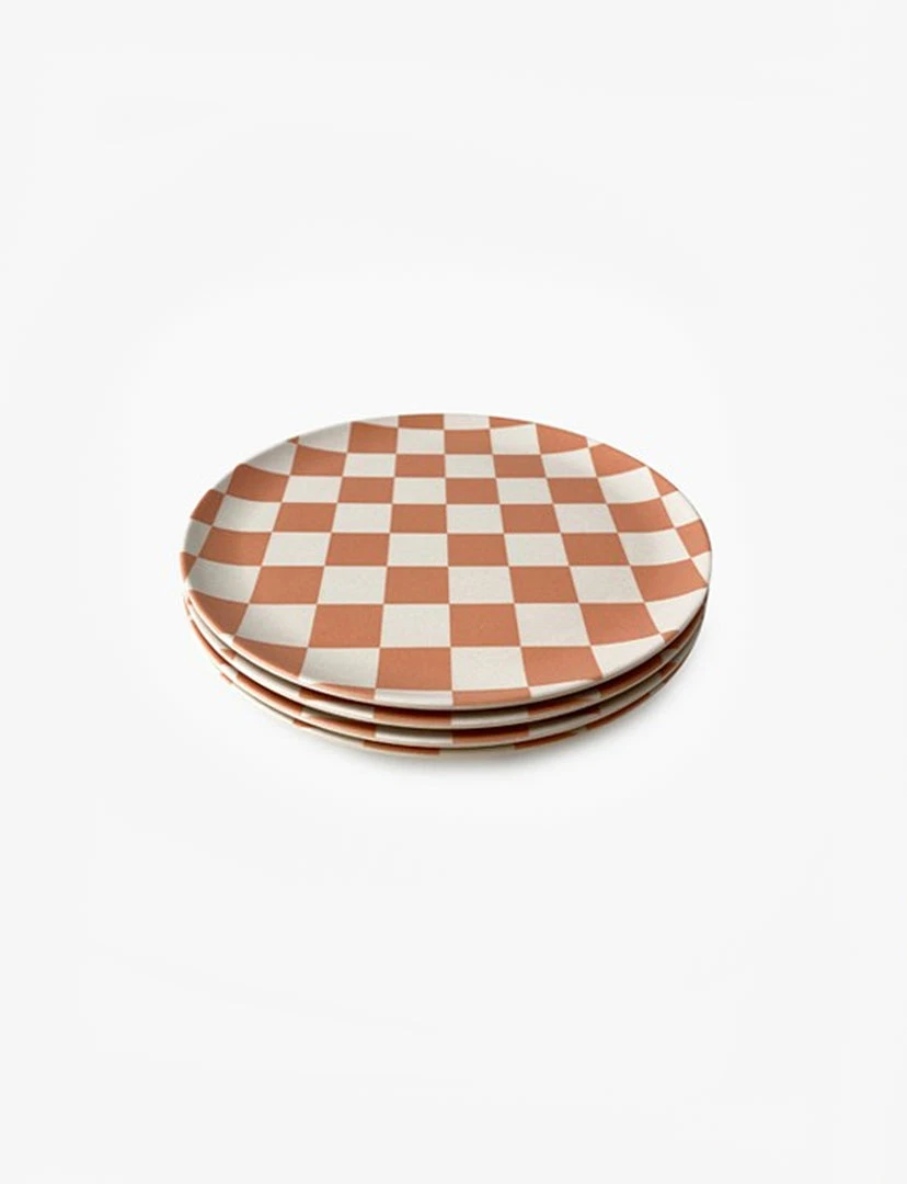 Xenia Taler Coco Check Side Plate 8" BESTSELLER 3 Xenia Taler Coco Check Side Plate 8" BESTSELLER