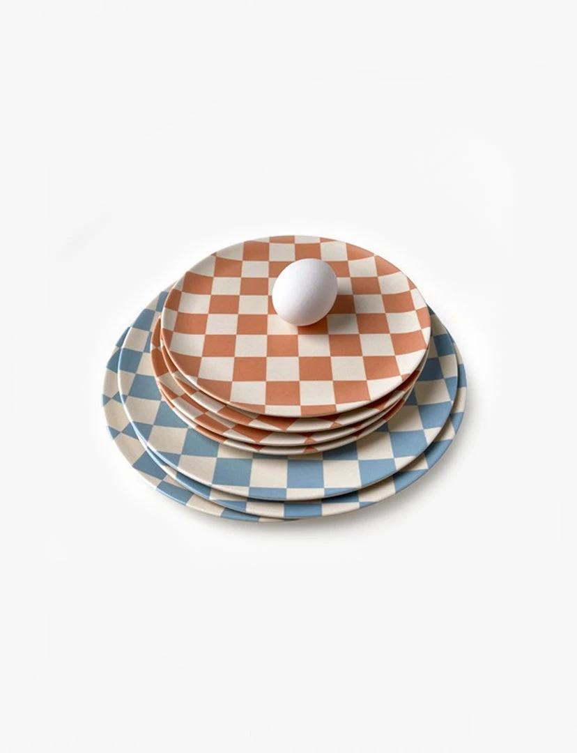 Xenia Taler Coco Check Side Plate 8" BESTSELLER 2 Xenia Taler Coco Check Side Plate 8" BESTSELLER