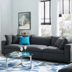 Modway Cody 3 Piece Sectional Sofa