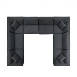 Modway FURNITURE Cody 8 Piece Sectional Sofa