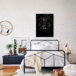 Four Hands Kassey Bed, Black FURNITURE