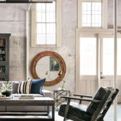 Four Hands FURNITURE Brandon Leather Lounge Chair