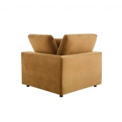 Modway Cody Velvet Sofa, Corner Chair