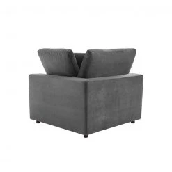 Modway Cody Velvet Sofa, Corner Chair