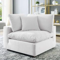 Modway Cody Velvet Sofa, Corner Chair