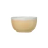 Creative Co-op Reactive Glaze Stoneware Bowl, Cream 7"