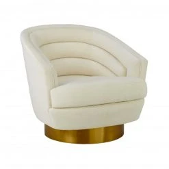 Tov Topanga Velvet Swivel Chair