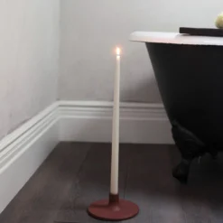 The Floral Society Ceramic Taper Holder, Earth