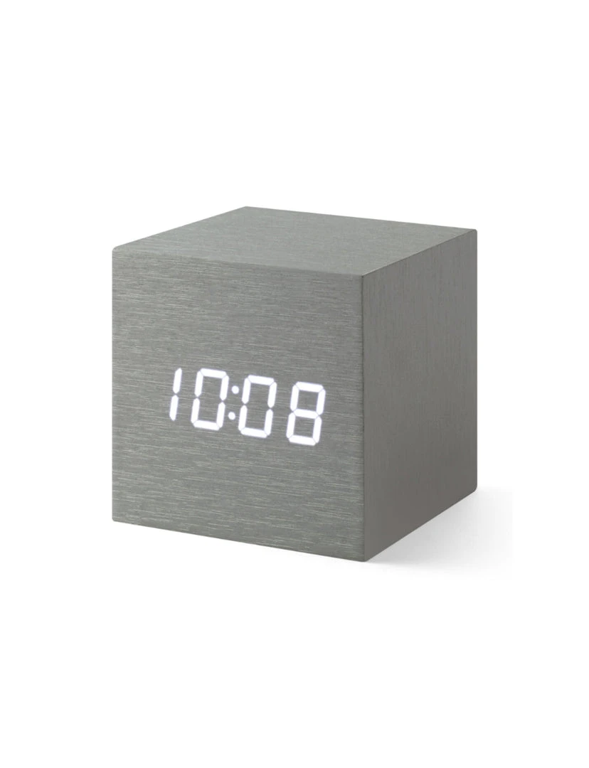 MoMA DECOR Alume Cube Clock 1 MoMA DECOR Alume Cube Clock