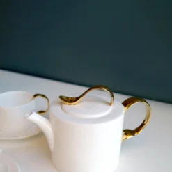 KITCHEN Twig Cutlery Teapot With Fork Handle