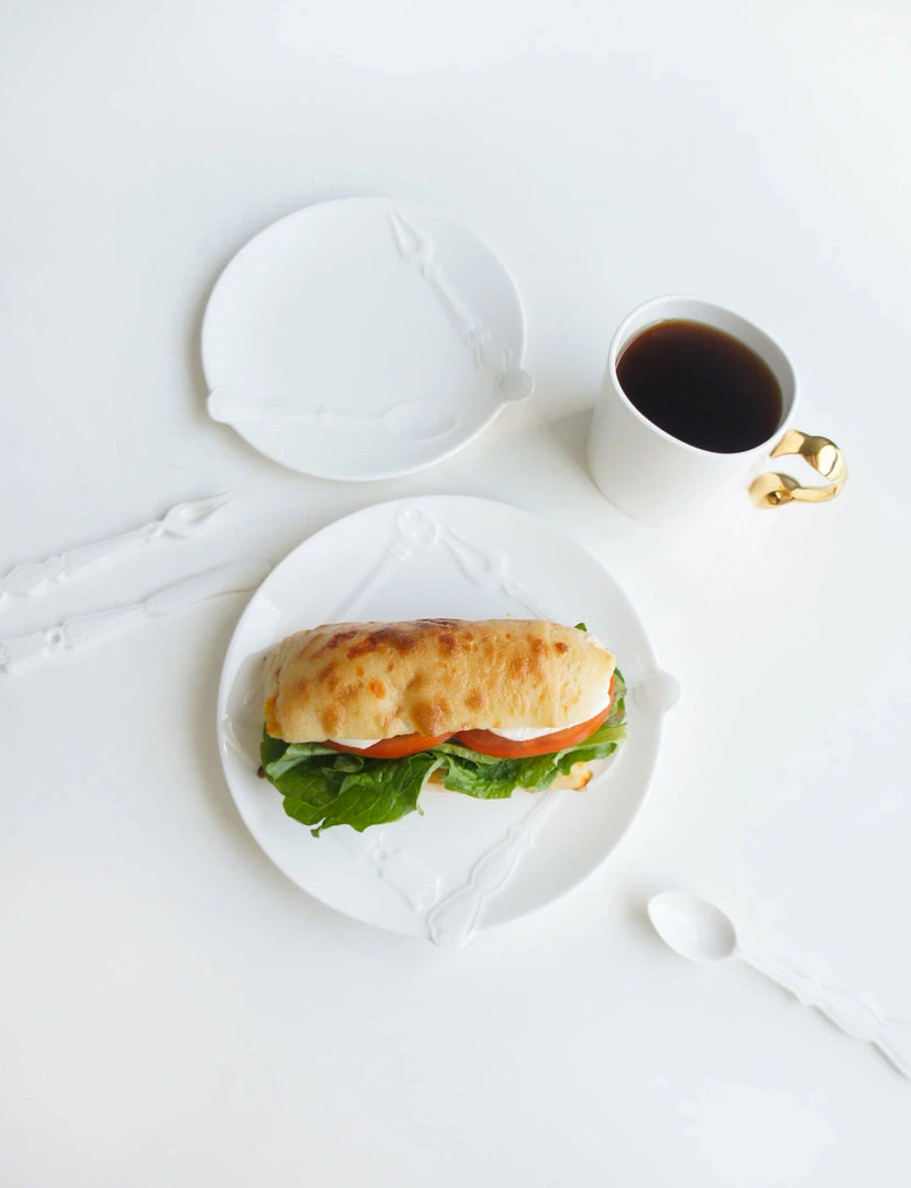 KITCHEN Twig Cutlery Oval Mug With Gold Handle 7 KITCHEN Twig Cutlery Oval Mug With Gold Handle