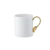 KITCHEN Twig Cutlery Oval Mug With Gold Handle
