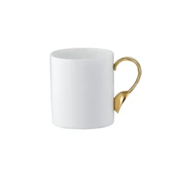 KITCHEN Twig Cutlery Oval Mug With Gold Handle