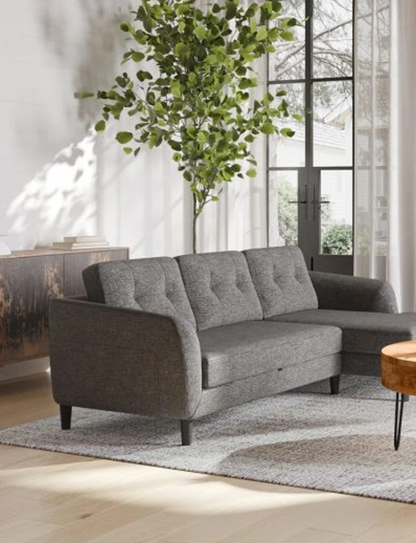 Moe's Dolores Sofa Bed W/ Raf Chaise NEW ARRIVAL 6 Moe's Dolores Sofa Bed W/ Raf Chaise NEW ARRIVAL