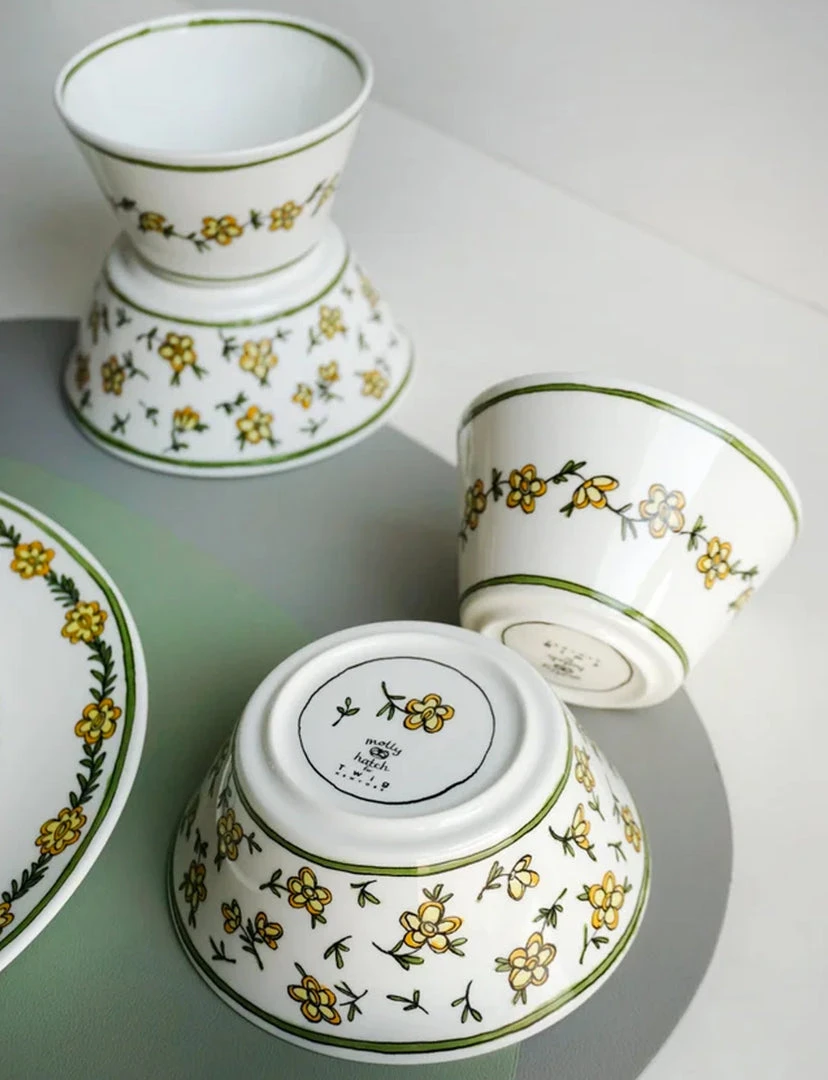 Twig Heritage Daisy Chain Soup Bowl 3 Twig Heritage Daisy Chain Soup Bowl