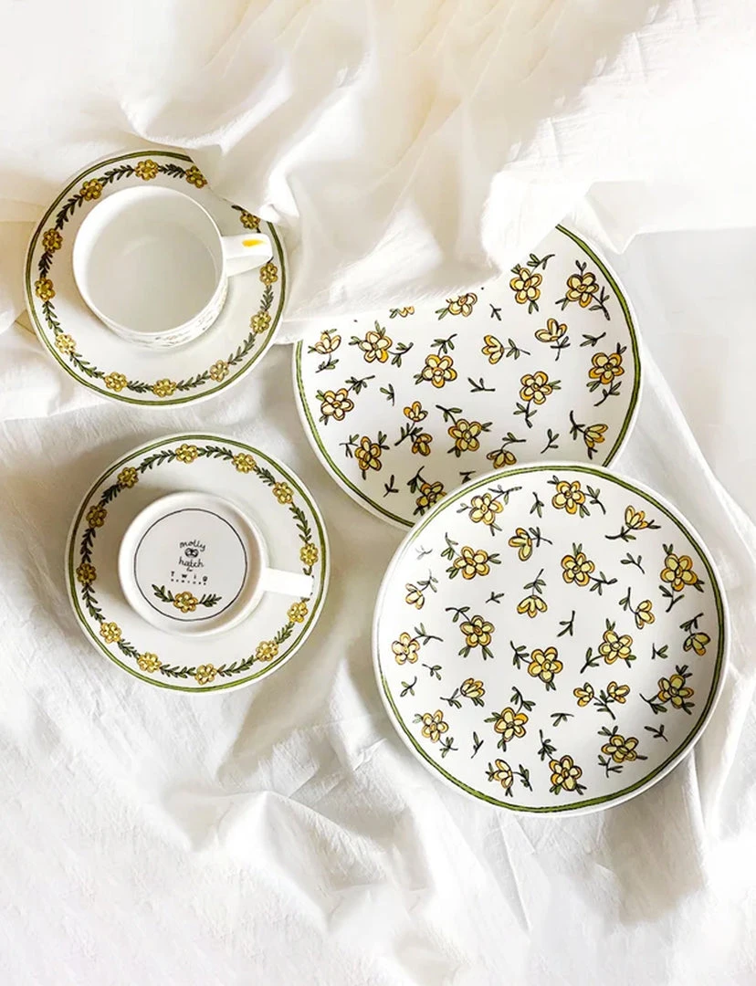 KITCHEN Twig Heritage Daisy Chain Cup And Saucer 5 KITCHEN Twig Heritage Daisy Chain Cup And Saucer