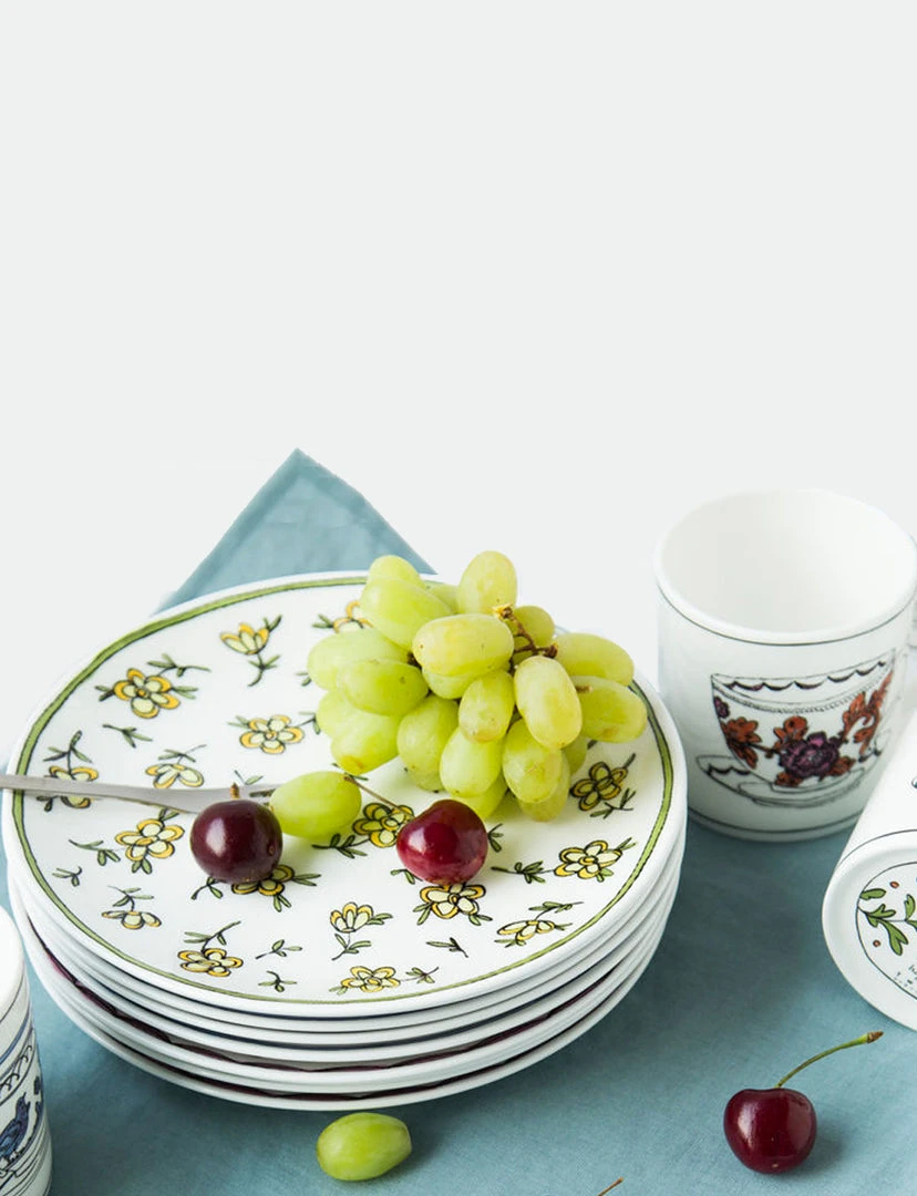 Twig Heritage Daisy Chain Salad Plate, 9" KITCHEN 2 Twig Heritage Daisy Chain Salad Plate, 9" KITCHEN