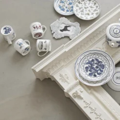 KITCHEN Twig Heritage Bachelor Button Salad Plate, 9