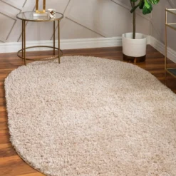 Unique Loom DECOR Dana Oval Rug 5x8