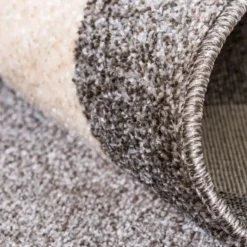 Unique Loom Del Mar Rectangle Rug, Grey