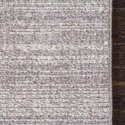 Unique Loom Del Mar Rectangle Rug, Grey